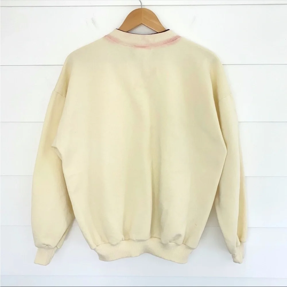 Vintage Sugar Hill Lupine Button Up Sweatshirt Small - Picture 3 of 17